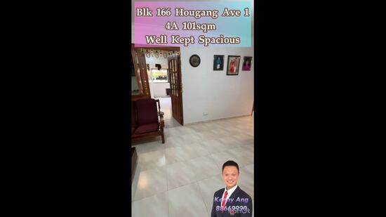 166 Hougang Avenue 1 HDB Flat For Sale at S$ 675,000 | PropertyGuru Singapore