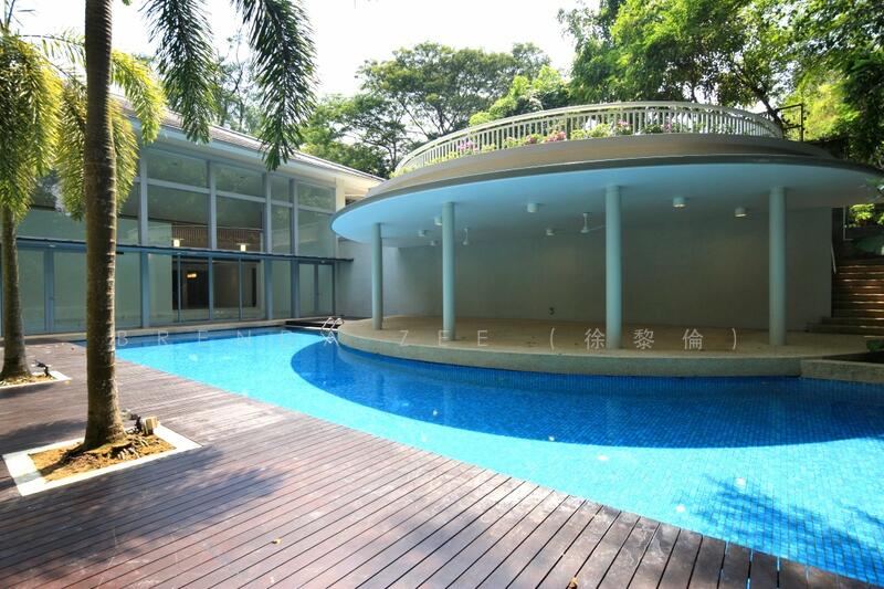 Good Class Bungalow with Pool ✧ Bukit Timah Vicinity, Bukit Timah, Cluny Hill, Cluny Park Road, 5 Bedrooms, 7,736 sqft, Good Class Bungalow For Rent, by Brenda Zee (徐黎倫), 500048480 - Poolside - PropertyGuru.com.sg