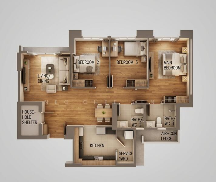 70C Telok Blangah Heights HDB Flat For Sale at S$ 1,180,000 | PropertyGuru Singapore