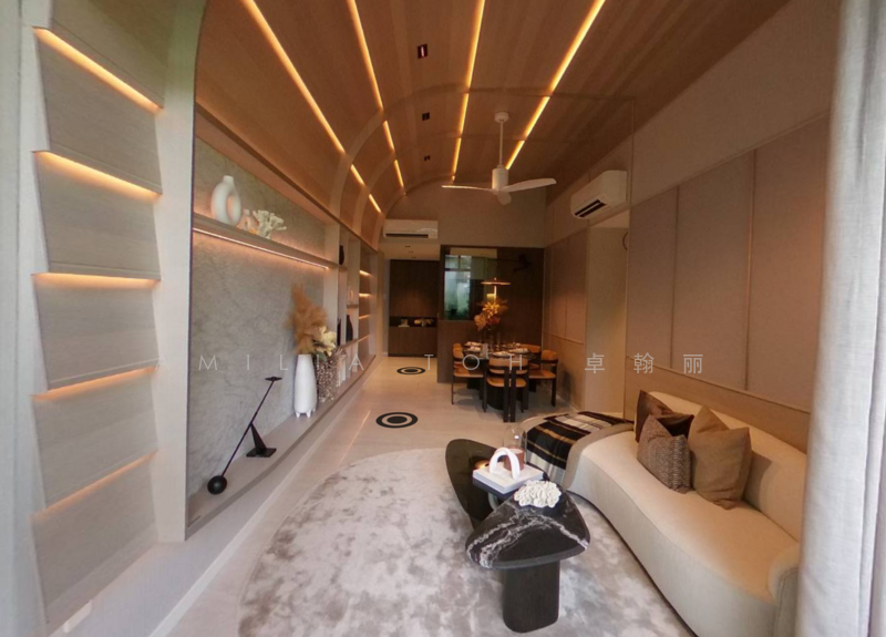 Terra Hill Condominium For Sale at S$ 2,399,999 | PropertyGuru Singapore - Living Room