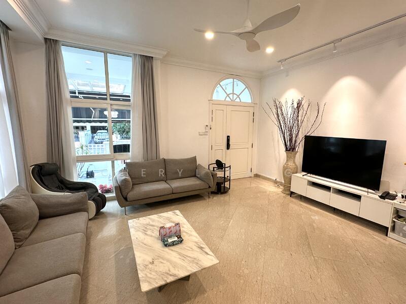 University Park Semi-Detached House For Sale at S$ 4,800,000 | PropertyGuru Singapore - Living Room