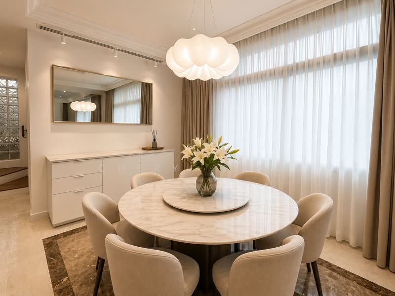 University Park, University Walk, 5 Bedrooms, 2,842 sqft, Semi-Detached House For Sale, by Cheryl Tang, 500048890 - Dining Room - PropertyGuru.com.sg
