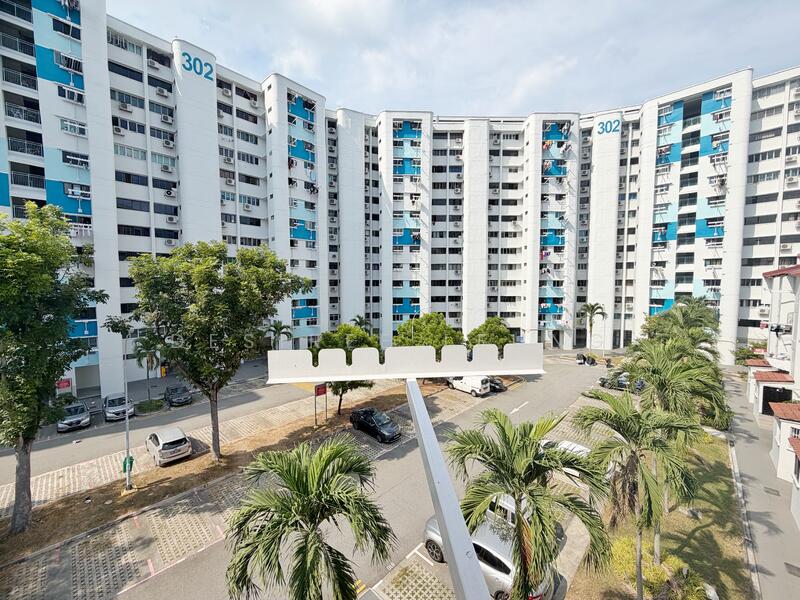 Kitchen view (Facing North)