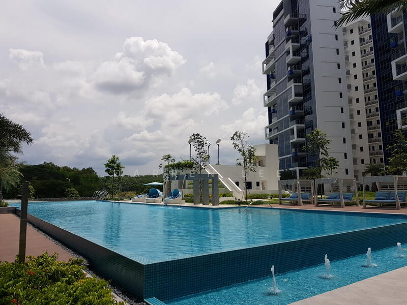 The Santorini, Tampines Street 86, 1 Bedroom, 463 sqft, Condominium For Rent, by Darren Lee, 500049083 - Pool - PropertyGuru.com.sg