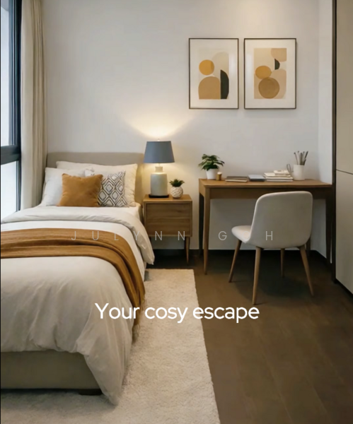 Tembusu Grand Condominium For Sale at S$ 2,099,000 | PropertyGuru Singapore - Bedroom | Virtual Staging