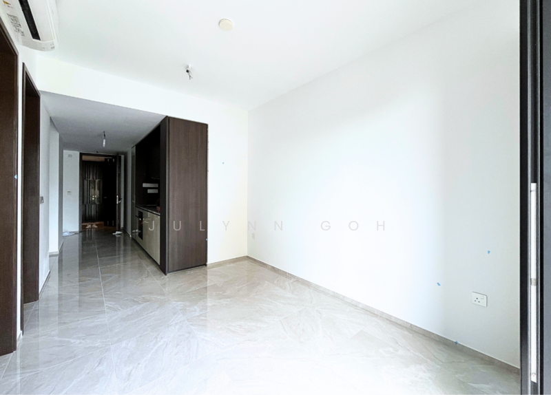 Tembusu Grand Condominium For Sale at S$ 1,370,000 | PropertyGuru Singapore - Kitchen + Living | SageHomes