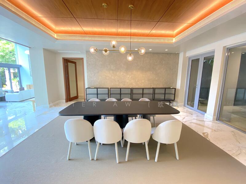 Cluny Park, 53 Cluny Park, 5 Bedrooms, 7,736 sqft, Good Class Bungalow For Rent, by Xavier Aw (欧伟廷), 500049273 - Dining Room - PropertyGuru.com.sg