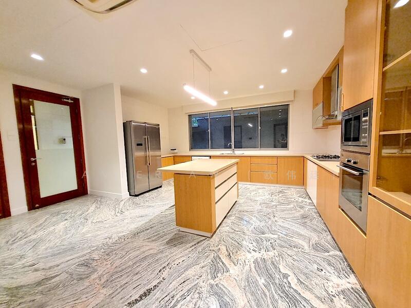 Cluny Park, 53 Cluny Park, 5 Bedrooms, 7,736 sqft, Good Class Bungalow For Rent, by Xavier Aw (欧伟廷), 500049273 - Kitchen - PropertyGuru.com.sg