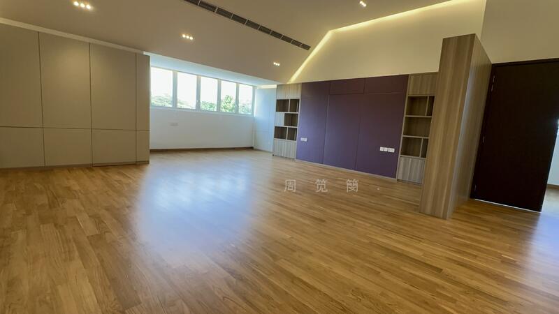 Sold Out Soon |Park-Facing | 100m to MRT | Lift & Pool | Expansive Living Space, Within 1km to Nanyang & RGPS | Near Amenities, 7 Bedrooms, 8,590 sqft, Semi-Detached House For Sale, by Kate 周笕簢., 500049578 - Living Room - PropertyGuru.com.sg