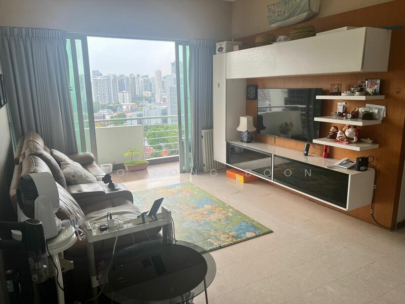 Scenic Heights Condominium For Sale at S$ 2,380,000 | PropertyGuru Singapore - Living Room