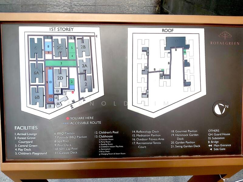 Royalgreen, 2 Anamalai Avenue, 2 Bedrooms, 635 sqft, Condominium For Rent, by Arnold Lim, 500049657 - Roof - PropertyGuru.com.sg