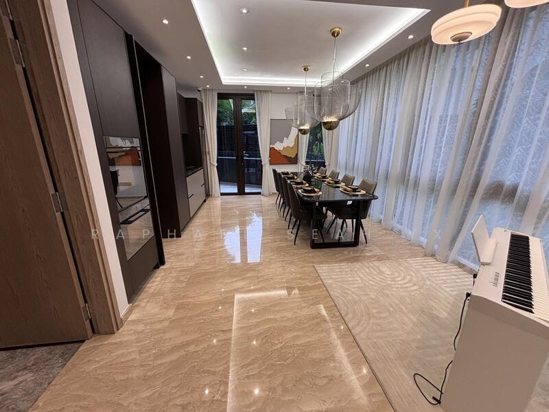 🏆JIA LANDED🏆 Beautifully Designed Brand New 5 Storey House Semi-Detached House For Sale at S$ 14,380,000 | PropertyGuru Singapore - Dining Room