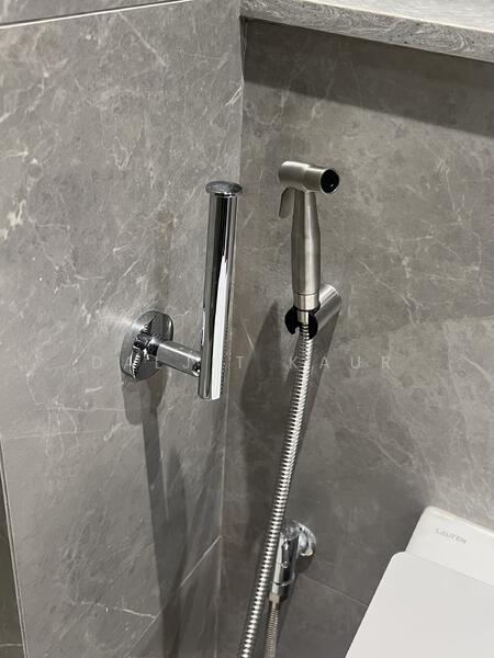 KI Residences At Brookvale, 14 Brookvale Drive, 3 Bedrooms, 861 sqft, Condominium For Rent, by Daljit Kaur, 500049707 - Useful spray hose in all Bathrooms - PropertyGuru.com.sg