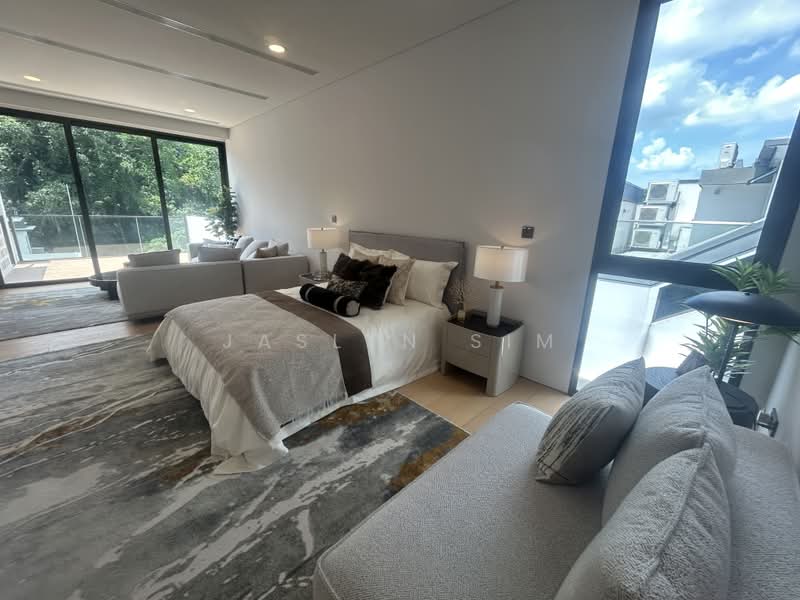 New Corner Terrace, Bt Timah, Dunearn Estate, Kheam Hock Road, 8 Bedrooms, 7,898 sqft, Corner Terrace For Sale, by Jaslyn Sim, 500049721 - Bedroom - PropertyGuru.com.sg