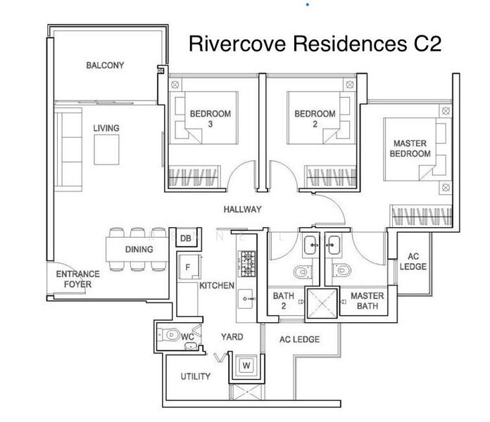 Rivercove Residences EC Condominium For Sale at S$ 1,620,000 | PropertyGuru Singapore