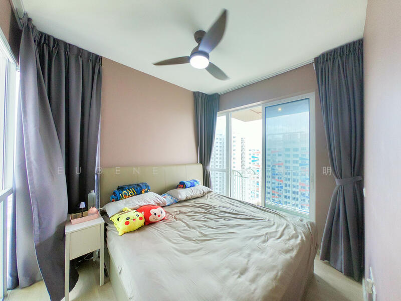 High Park Residences, 31 Fernvale Road, 3 Bedrooms, 872 sqft, Condominium For Rent, by Eugene Chen 陈加明, 500049804 - Bedroom - PropertyGuru.com.sg