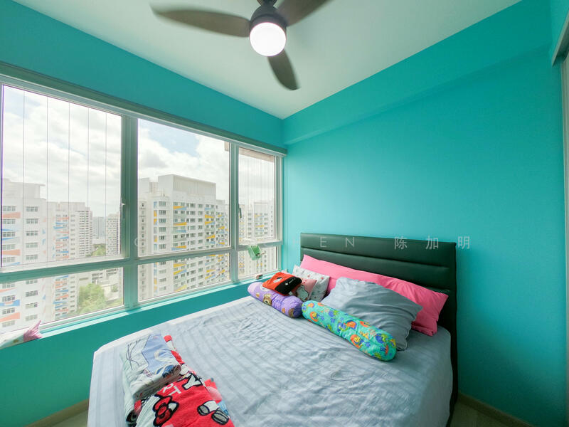 High Park Residences, 31 Fernvale Road, 3 Bedrooms, 872 sqft, Condominium For Rent, by Eugene Chen 陈加明, 500049804 - Bedroom - PropertyGuru.com.sg