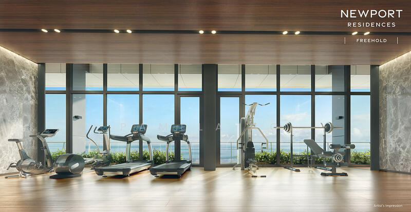 Newport Residences Condominium For Sale at S$ 3,460,000 | PropertyGuru Singapore - Gym