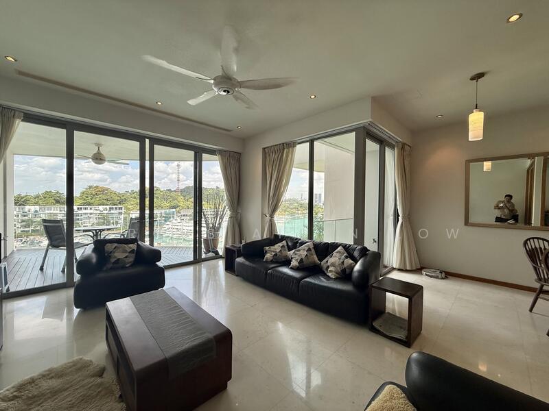The Oceanfront @ Sentosa Cove Condominium For Sale at S$ 2,965,000 | PropertyGuru Singapore - Living Room