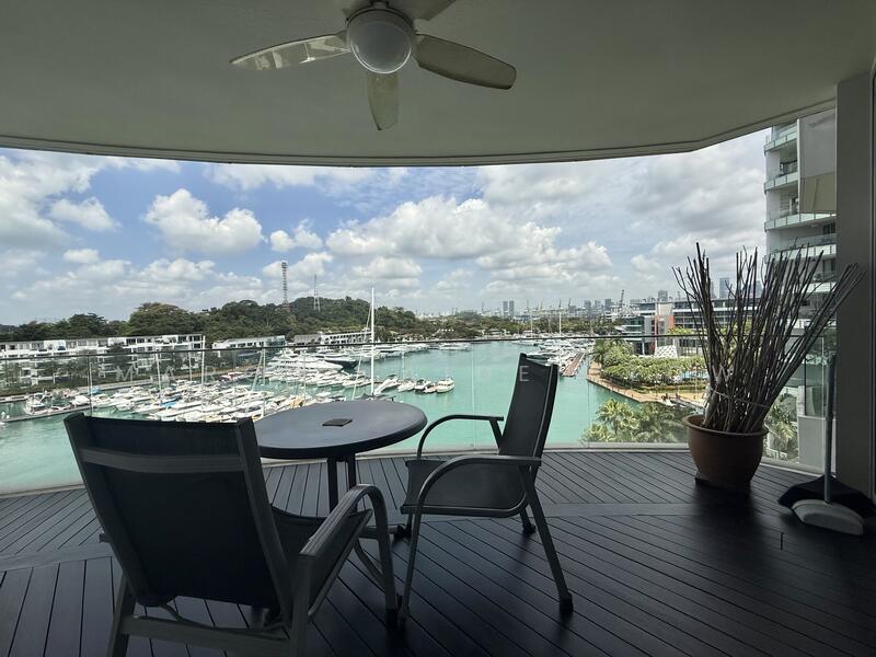 The Oceanfront @ Sentosa Cove Condominium For Sale at S$ 2,965,000 | PropertyGuru Singapore - Balcony