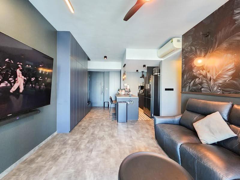 Q Bay Residences, 1 Tampines Street 86, Pasir Ris / Tampines, 2 Bedrooms, 797 sqft, Condominium For Sale, by Leon Hoon, 500050141 - Living Room - PropertyGuru.com.sg
