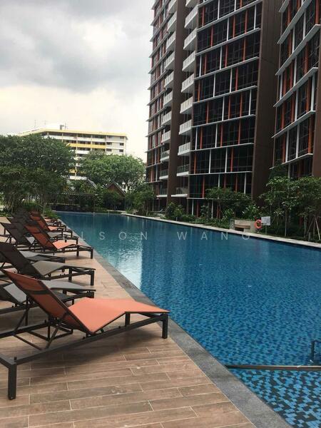 Sims Urban Oasis, 10 Sims Drive, 2 Bedrooms, 624 sqft, Condominium For Rent, by Elson Wang, 500050217 - Pool - PropertyGuru.com.sg
