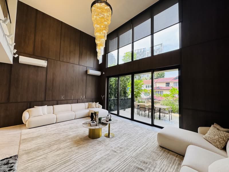 Last unit- Brand New & luxury Corner Terrace, 5 levels with Lift, living hall double volume ceiling, walk to Novena MRT - call 8130 3636 to view now!, 6 Bedrooms, 6,926 sqft, Terraced House For Sale, by Kim Yan 金燕, 500050269 - Living Room - PropertyGuru.com.sg