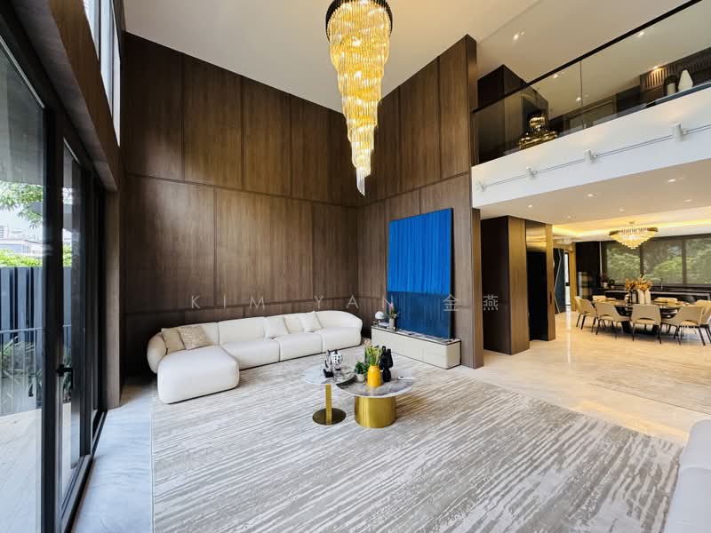 Last unit- Brand New & luxury Corner Terrace, 5 levels with Lift, living hall double volume ceiling, walk to Novena MRT - call 8130 3636 to view now!, 6 Bedrooms, 6,926 sqft, Terraced House For Sale, by Kim Yan 金燕, 500050269 - Living Room - PropertyGuru.com.sg