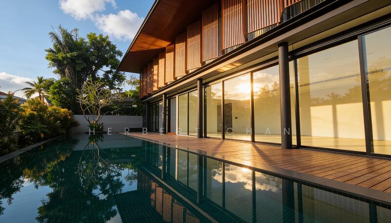 ⭐ HUGE LAND WIDE FRONTAGE SEMI-D THAT FEELS DETACHED ⭐ Semi-Detached House For Sale at S$ 15,900,000 | PropertyGuru Singapore - Exterior