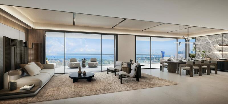 Aurea Condominium For Sale at S$ 5,389,600 | PropertyGuru Singapore - Living Room