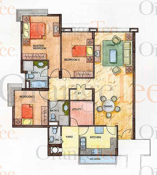 Carissa Park Condo, 2 Flora Drive, 3 Bedrooms, 1,324 sqft, Condominium For Rent, by Adeline Lo, 500050384 - PropertyGuru.com.sg