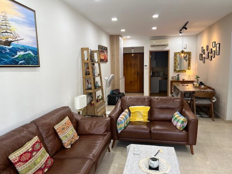 Carissa Park Condo, 2 Flora Drive, 3 Bedrooms, 1,324 sqft, Condominium For Rent, by Adeline Lo, 500050384 - Living Room - PropertyGuru.com.sg