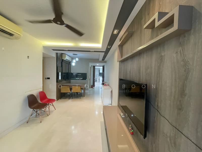 Parc Olympia, 50 Flora Drive, 3 Bedrooms, 1,810 sqft, Condominium For Sale, by Yeo Tong Boon, 500050426 - Living Room - PropertyGuru.com.sg