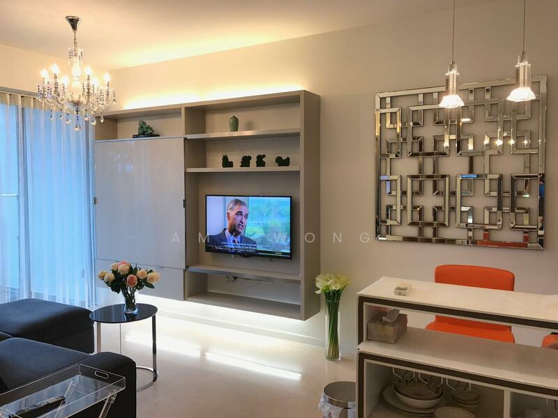 Waterbank at Dakota, 25 Dakota Crescent, 1 Bedroom, 624 sqft, Condominium For Rent, by Amy Wong, 500050540 - Living Room - PropertyGuru.com.sg