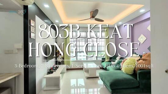 803B Keat Hong Close HDB Flat For Sale at S$ 618,000 | PropertyGuru Singapore
