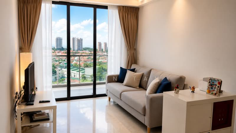 Waterbank at Dakota, 78 Dakota Crescent, 2 Bedrooms, 646 sqft, Condominium For Sale, by Ethan Tan, 500050814 - Living Room - PropertyGuru.com.sg
