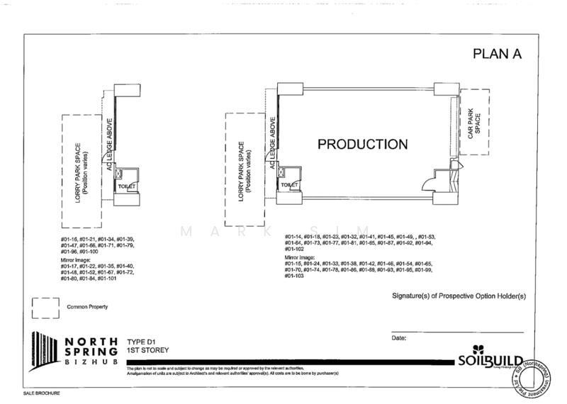 North Spring Bizhub, 5 Yishun Industrial Street 1, 1,539 sqft, Light Industrial (B1) For Rent, by Mark Sim, 500050946 - CommercialGuru.com.sg