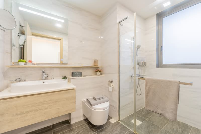 The Alps Residences, 107 Tampines Street 86, 2 Bedrooms, 700 sqft, Condominium For Sale, by Daron Ang, 500050953 - Master Bath - #PropertyPartners - PropertyGuru.com.sg