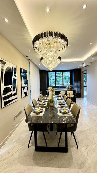Brand new InterTerrace Freehold Terraced House For Sale at S$ 7,880,000 | PropertyGuru Singapore - Dining Room