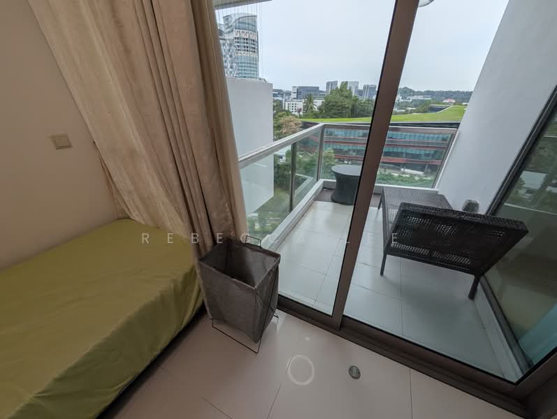 One-North Residences, 7 One-North Gateway, Room Rental, 180 sqft, Apartment For Rent, by Rebecca Lee, 500051231 - Balcony - PropertyGuru.com.sg