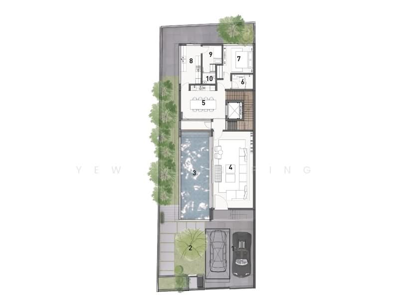 Brand New pair of semi-d 3.5+B @ Robin Close, Steven MRT Semi-Detached House For Sale at S$ 14,980,000 | PropertyGuru Singapore - Car Park