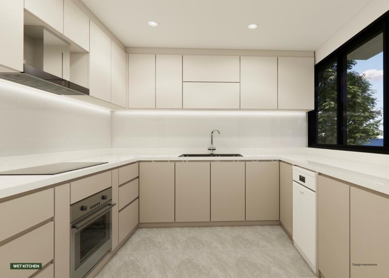 🏠 District 15 Luxury Brand New Terrace Home at Frankel Estate ☀️ Terraced House For Sale at S$ 7,280,000 | PropertyGuru Singapore - Kitchen