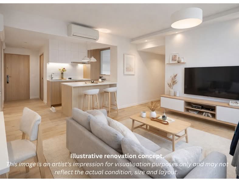 Symphony Suites Condominium For Sale at S$ 1,448,888 | PropertyGuru Singapore - Living Room