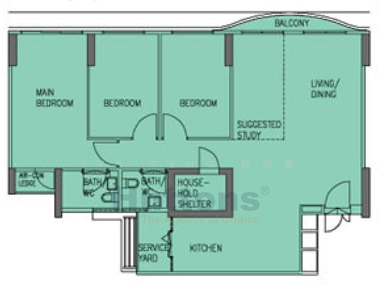 For Rent 308A Punggol Walk