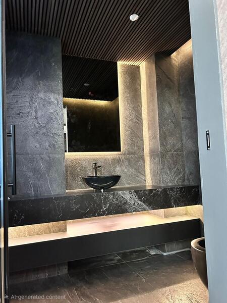Midview City, 18 Sin Ming Lane, 1,432 sqft, Light Industrial (B1) For Sale, by Jay Chen, 500051548 - Bathroom - CommercialGuru.com.sg