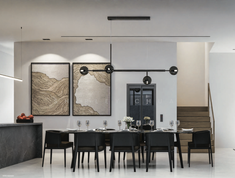 Courtyard @ Palm Semi-Detached House For Sale at S$ 8,680,000 | PropertyGuru Singapore - Dining Room