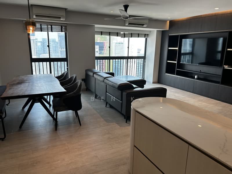 Pinnacle @ Duxton, 1 Cantonment Road, 2 Bedrooms, 1,023 sqft, HDB Flat For Rent, by Ben K, 500051617 - Living Room - PropertyGuru.com.sg