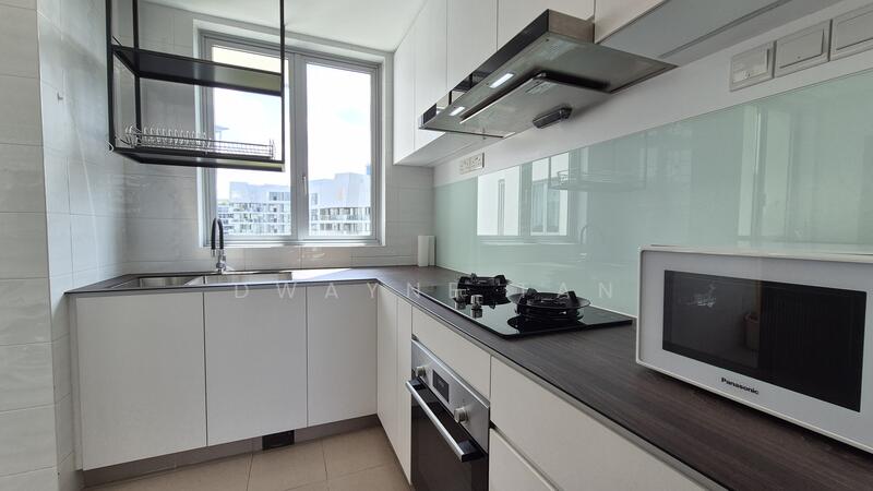 Caribbean at Keppel Bay, 20 Keppel Bay Drive, 2 Bedrooms, 883 sqft, Condominium For Rent, by Dwayne Tan, 500051692 - Kitchen - PropertyGuru.com.sg