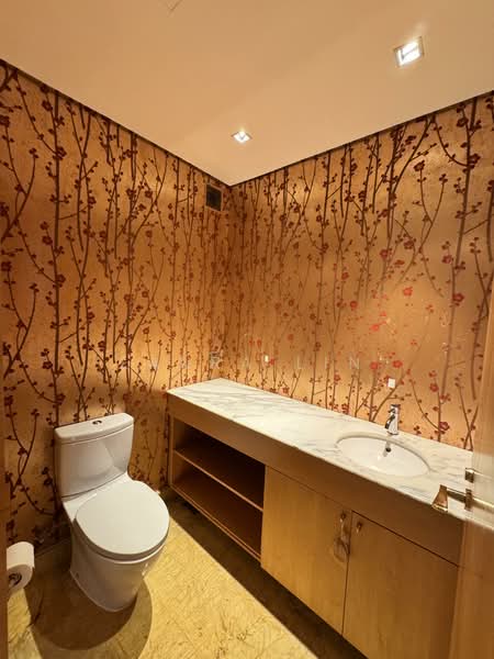 8 Orange Grove Condominium For Sale at S$ 13,800,000 | PropertyGuru Singapore - Powder room