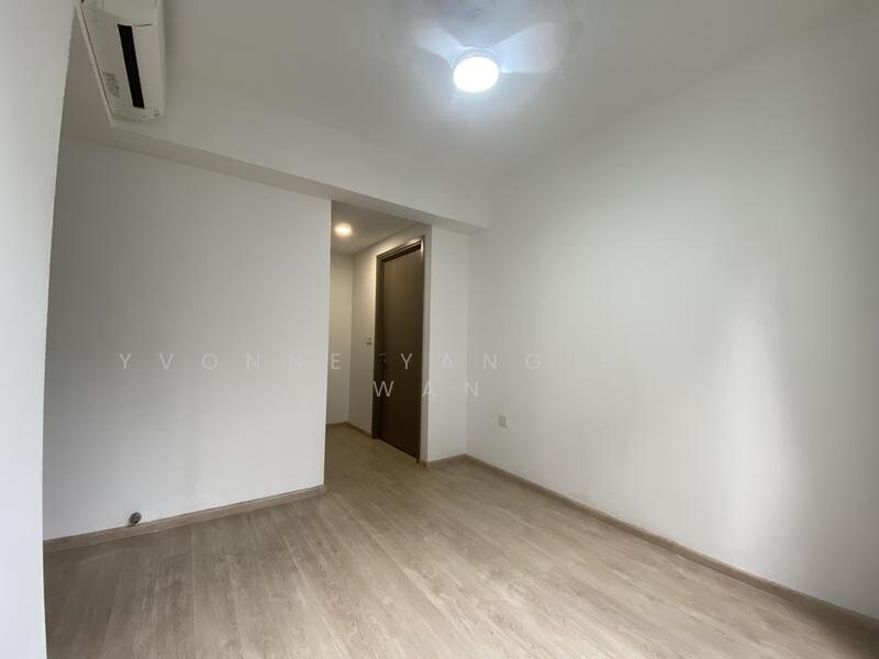 Master with a walk in wardrobe.